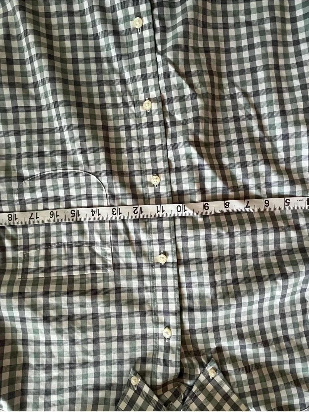 J.Crew Men's Designer Checked Button-Down Shirt Size Large Slim